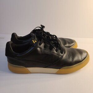 Adidas Adicross Retro Mens Size 11.5 Black Athletic Spikeless Golf Shoes EE9163
